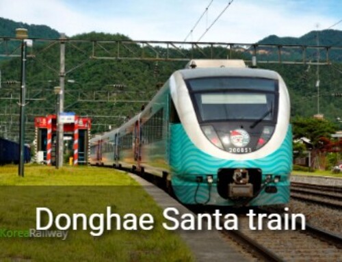 Sightseeing-Züge in Südkorea: Donghae Santa Train