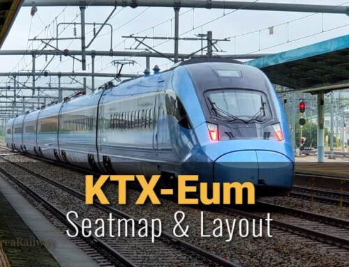 Солонгосын өндөр хурдны галт тэрэгний суудлын зураг, KTX-Eum