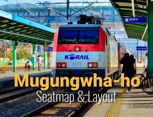 Korean Limited Express: Tabela de assentos do Mugunghwa